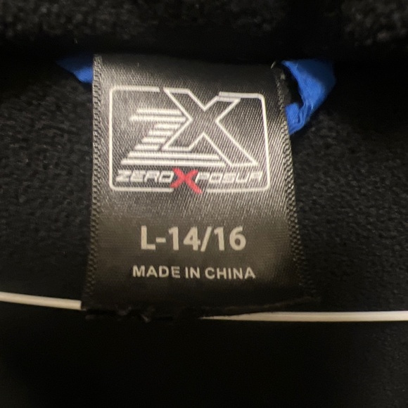 ZeroXposur YOUTH Boys Winter Puff Jacket Coat Blue Black Size Youth Large 14/16 - Picture 8 of 9